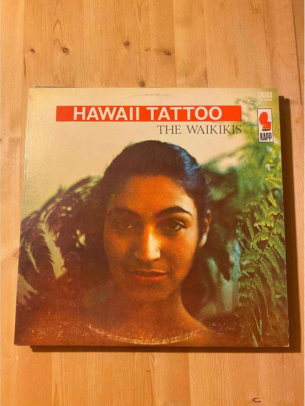 The Waikiki's – Hawaii Tattoo Vintage 33rpm VG+ AB29
